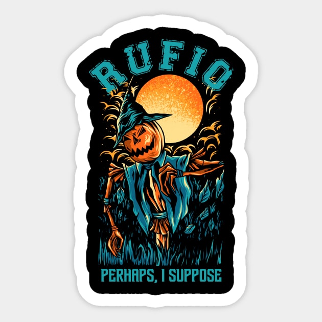 Rufio Anybody Out There Sticker by NEW ANGGARA